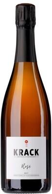 Sekthaus Krack 2023 Rose brut Sektflasche