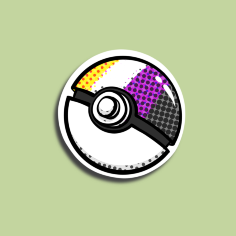 STICKER PRIDE - POKÉ.NON(BINARY)