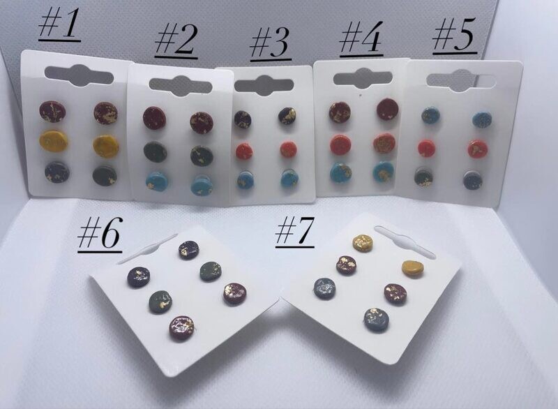 Stud Sets of 3