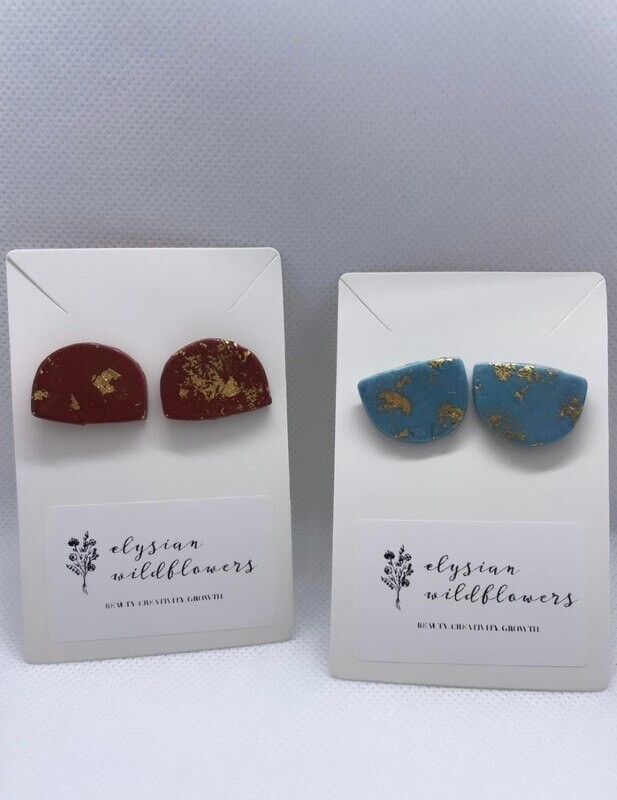 Half- Moon Studs