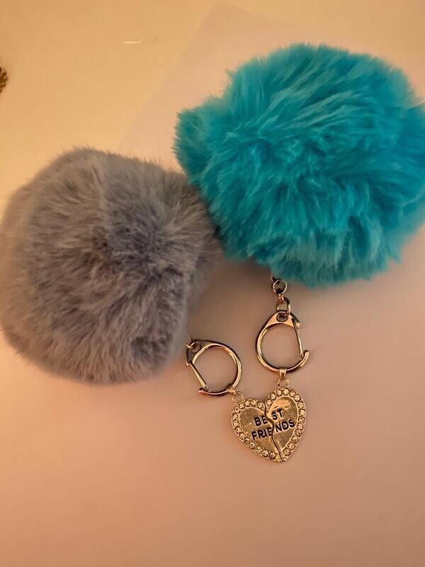 bestfriend love key/bag charms