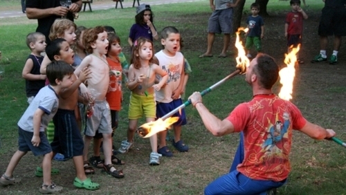 Fire &amp; Clown Shows (1/2 to 2 hours)