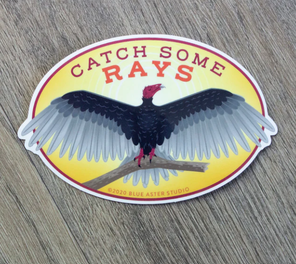 Sticker:  Catch Some Rays