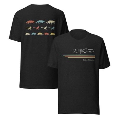 T-shirt: Coyote, Roadrunner, Armadillo Unisex
