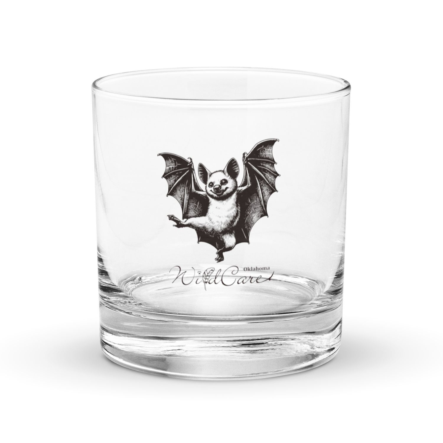 Rocks Glass: Dancing Bat