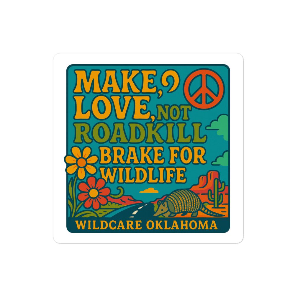 Sticker: Make Love, Not Roadkill
