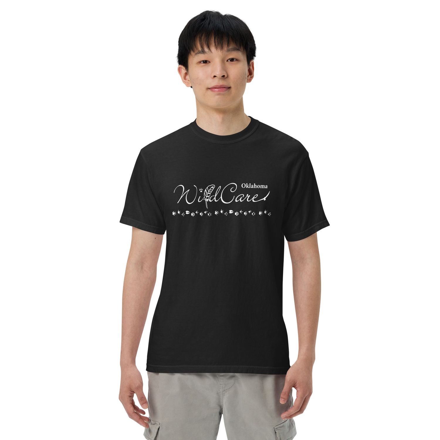T-shirt: Comfort Colors, WildCare Tracks, Unisex T-shirt: Comfort Colors, WildCare Tracks, Unisex