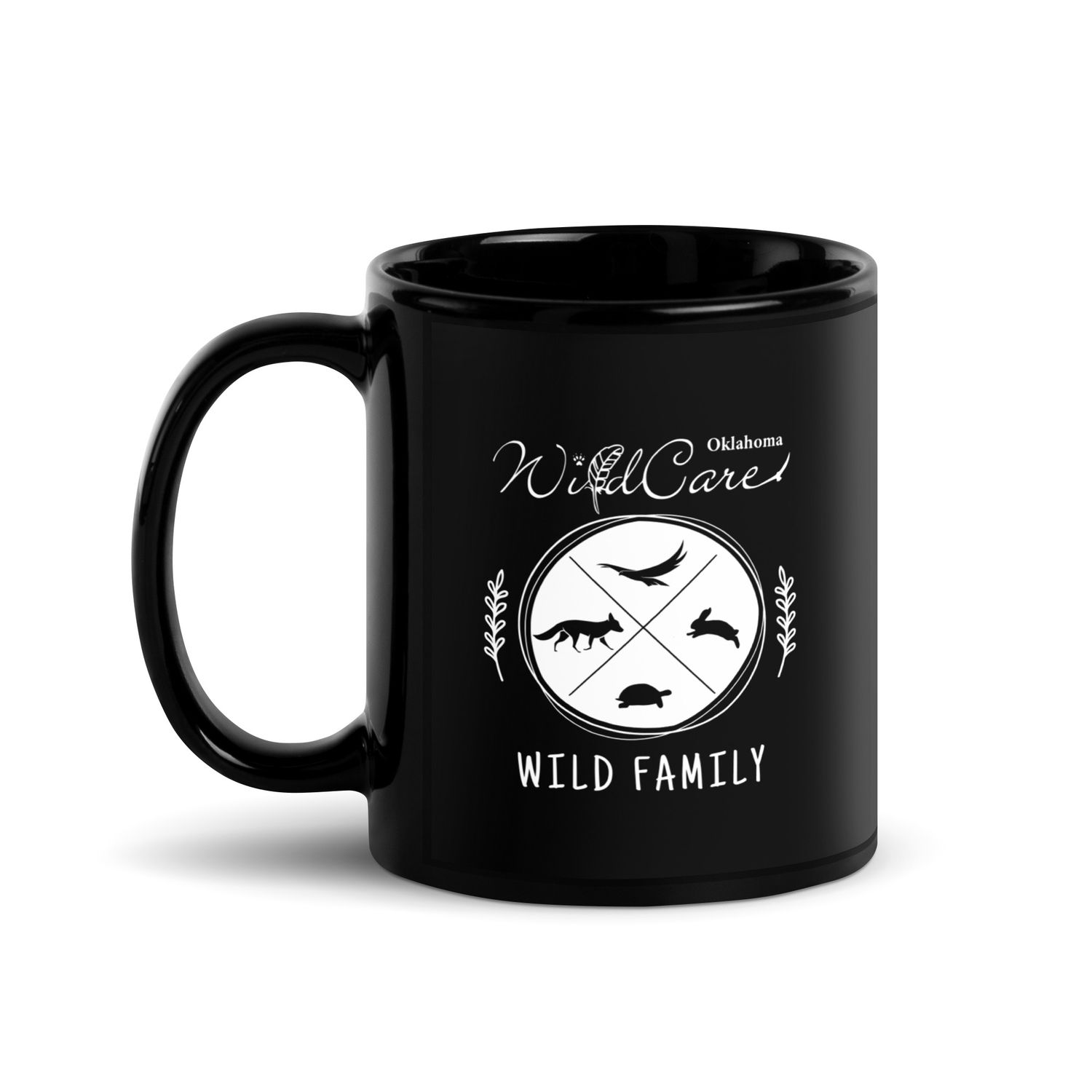 Black Glossy Mug