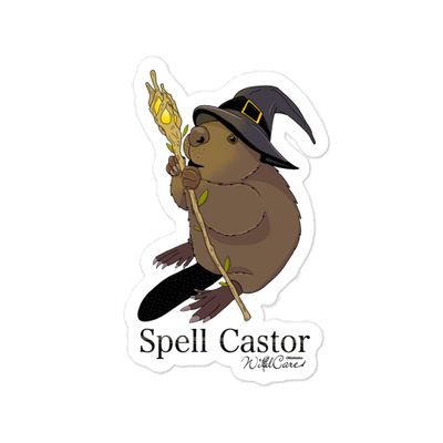 "Spell Castor" Sticker