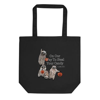 "On Our Way To Steal Your Candy" Tote Bag