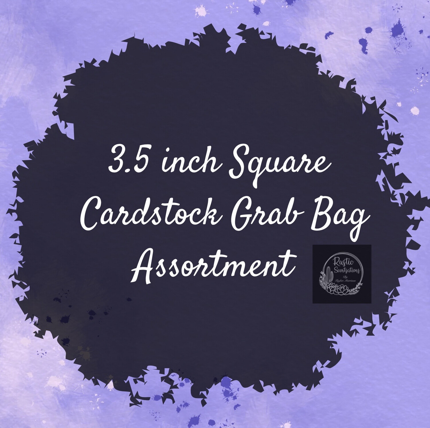 3.5 Inch Square Cardstock Grab Bag