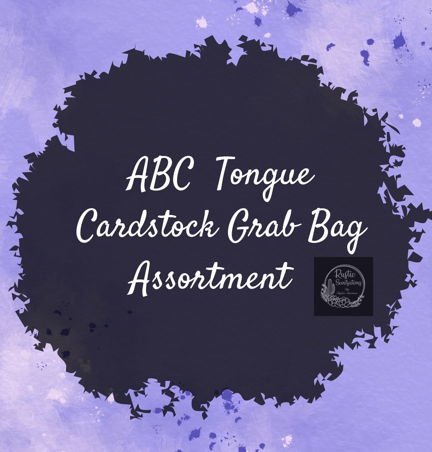 ABC Tongue Cardstock Grab Bag