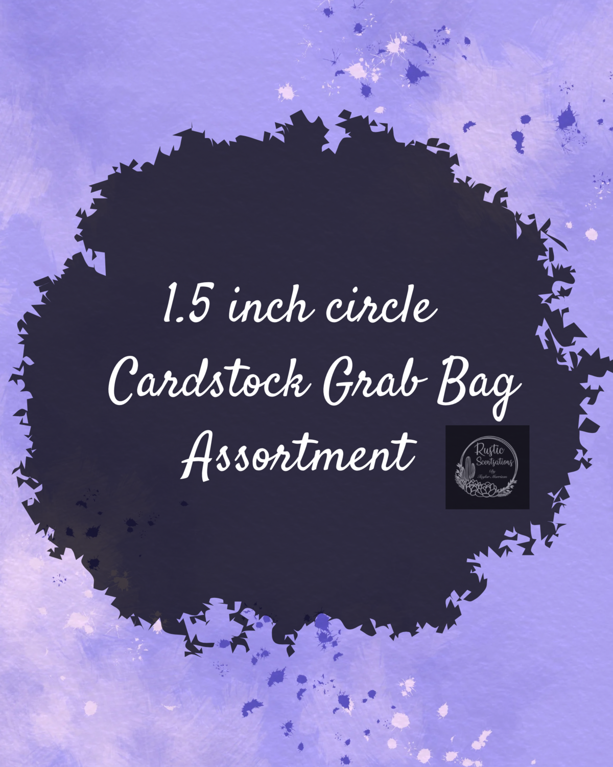 1.5 Inch Circle (Vents) Cardstock Grab Bag