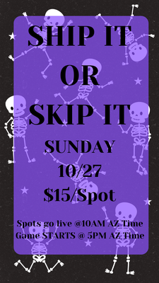 Ship It Or Skip It (10/27)