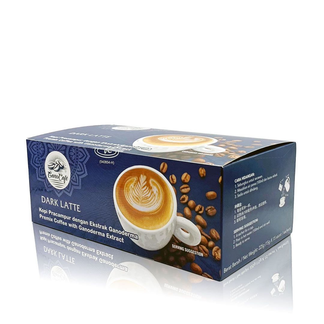 GANOCAFE DARK LATTE (15 SACHETS)