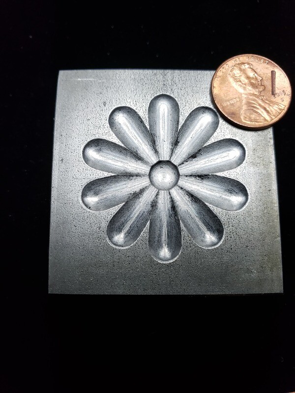 flower impression die 1.47&quot;