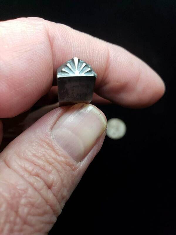 3/8 inch fan stamp