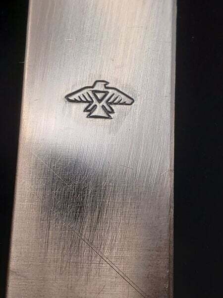 Thunderbird stamp half inch