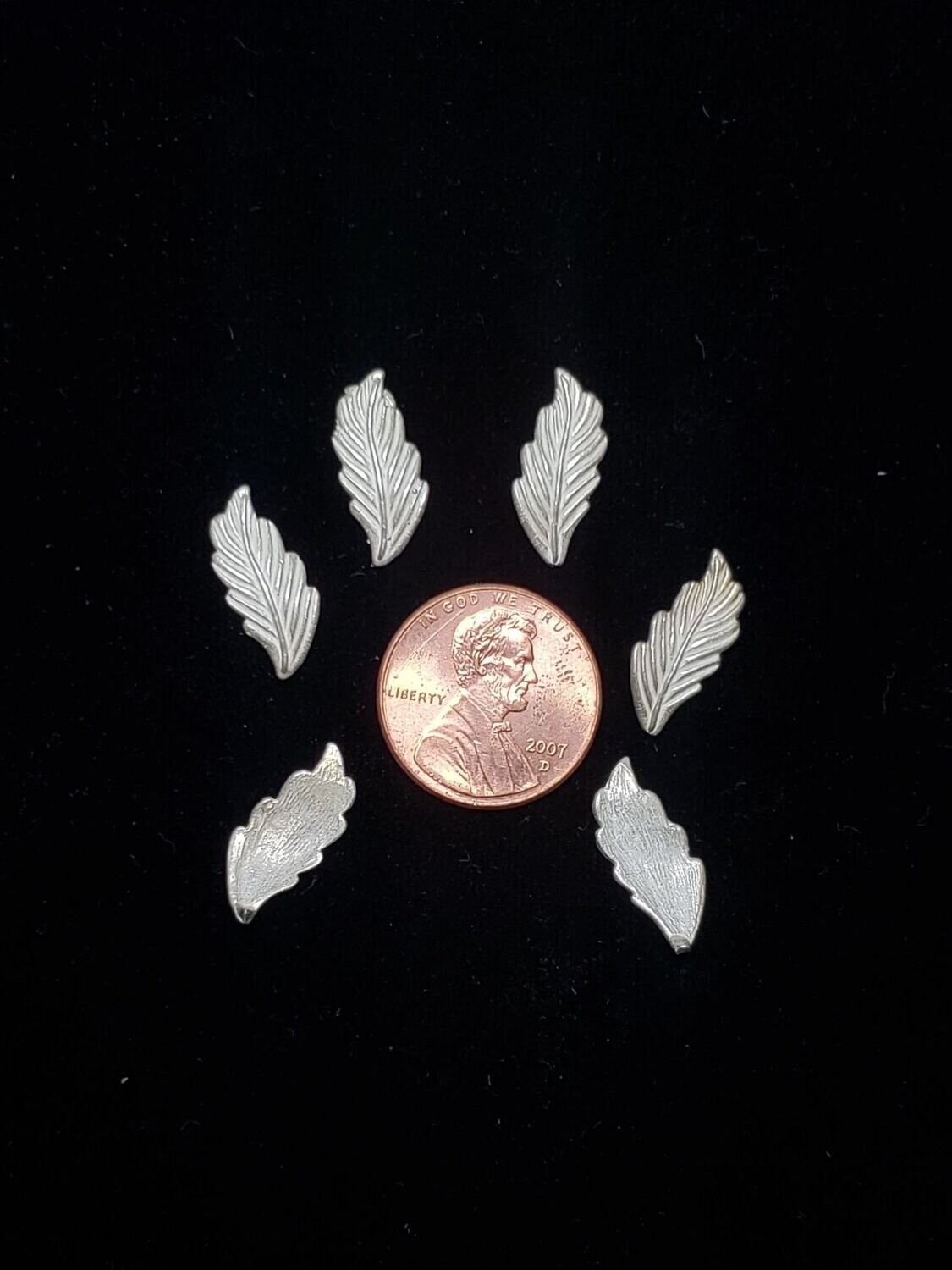 Sterling Silver Leaf 3pr