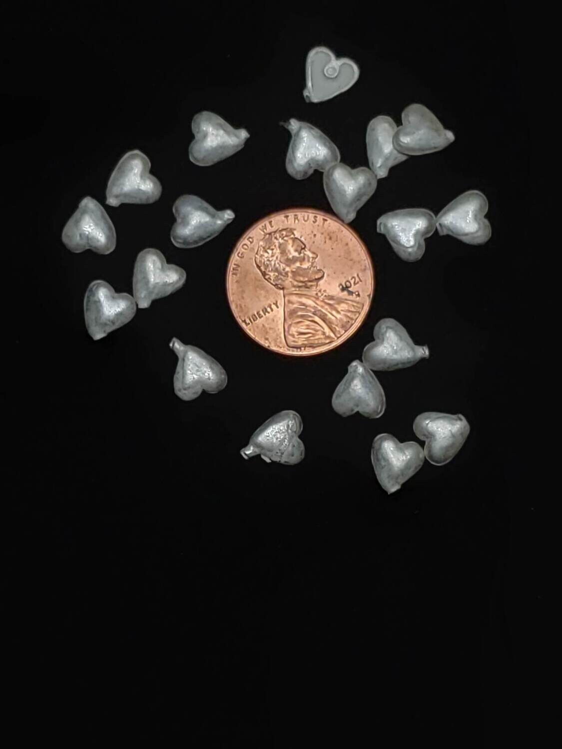 20PC HEARTS STERLING SILVER