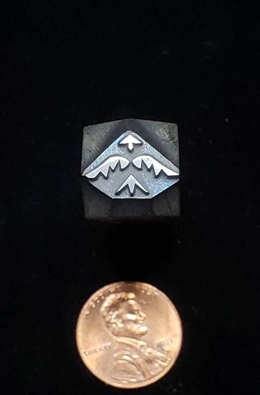 peyote bird half inch stamp