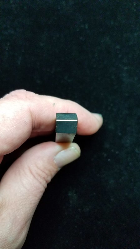 &quot;A sturdy 3/8 inch hardened tool steel stamp, ideal for customizing jewelry and creating personalized pieces. The stamp features a precise, sharp design, perfect for marking metal with letters, numbers, and symbols.&quot;