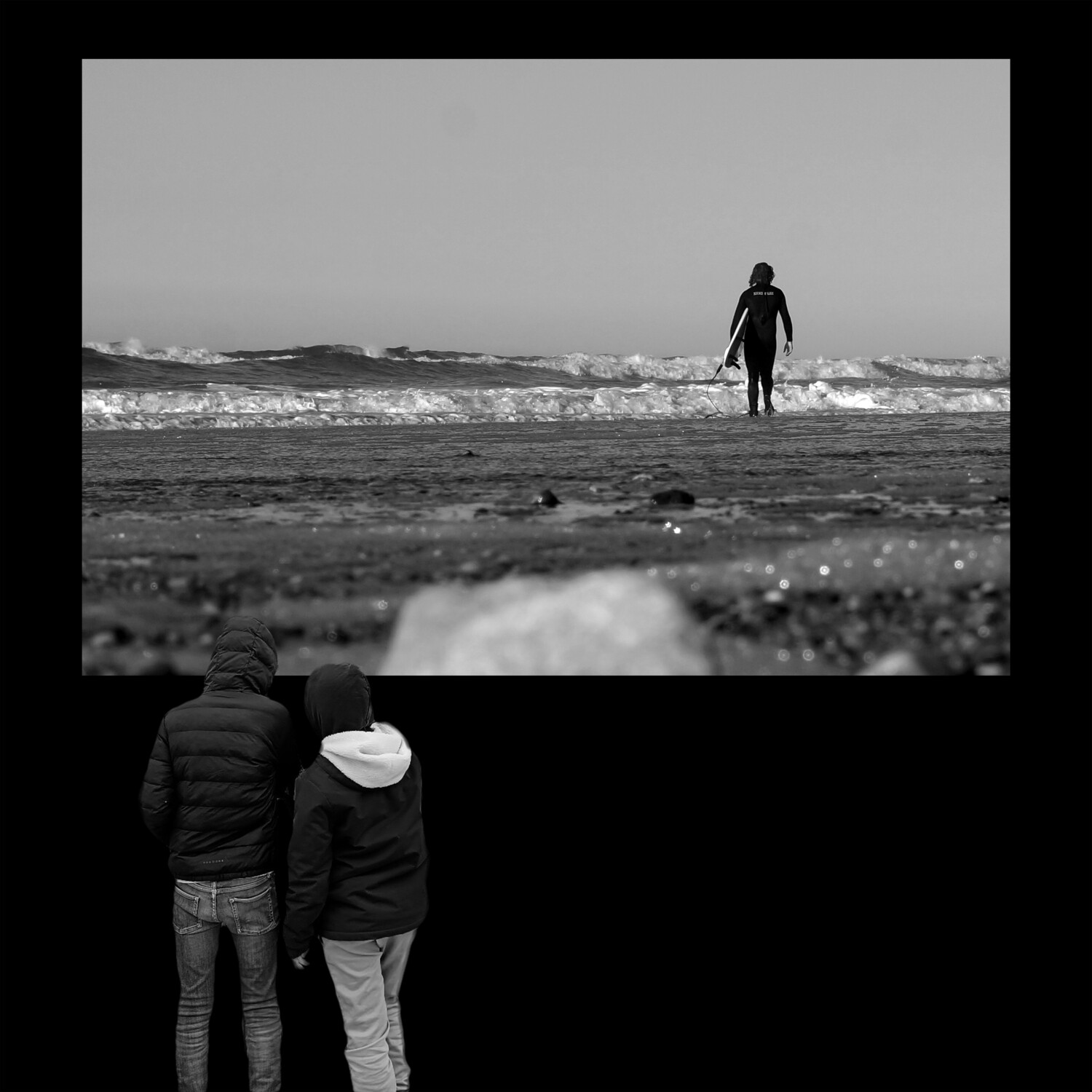 &quot;Regard d&#39;enfants&quot; Surfer solitaire