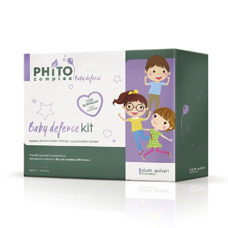 PHITOCOMPLEX  KIT BABY DEFENSE SHAMPOO+ LOZIONE DOTT.SOLARI