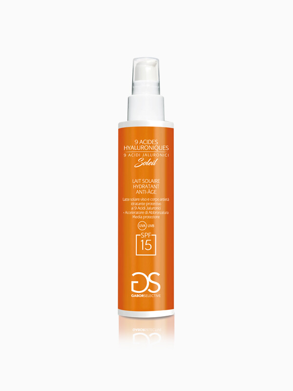 GABOR 9 ACIDI IALURONICI LATTE SOLARE SPF15 150ml GABOR 9 ACIDI IALURONICI LATTE SOLARE SPF15 150ml