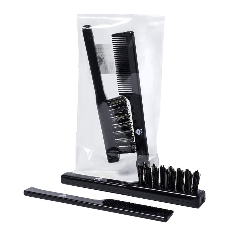 SET PETTINE E SPAZZOLA PER BARBA E BAFFI
