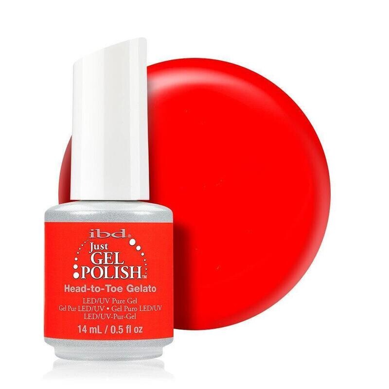 IBD JUST GEL POLISH 14ml HEAD TO TOE GELATO smalto semipermanente IBD JUST GEL POLISH 14ml HEAD TO TOE GELATO smalto semipermanente