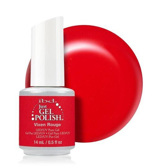 IBD JUST GEL POLISH 14ml VIXEN ROUGE smalto semipermanente IBD JUST GEL POLISH 14ml VIXEN ROUGE smalto semipermanente