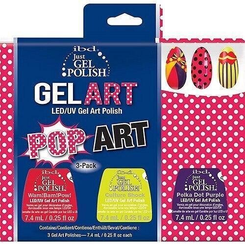 IBD GEL POLISH POP ART SET 3x 7,4ml IBD GEL POLISH POP ART SET 3x 7,4ml