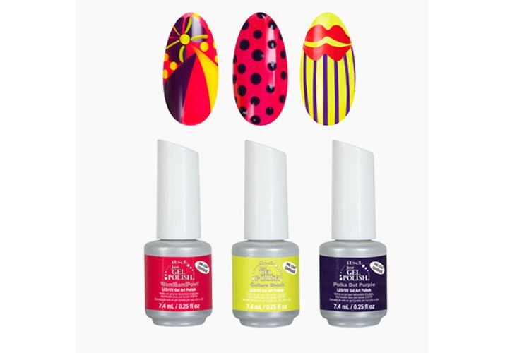 IBD GEL POLISH POP ART  SET  3x 7,4ml
