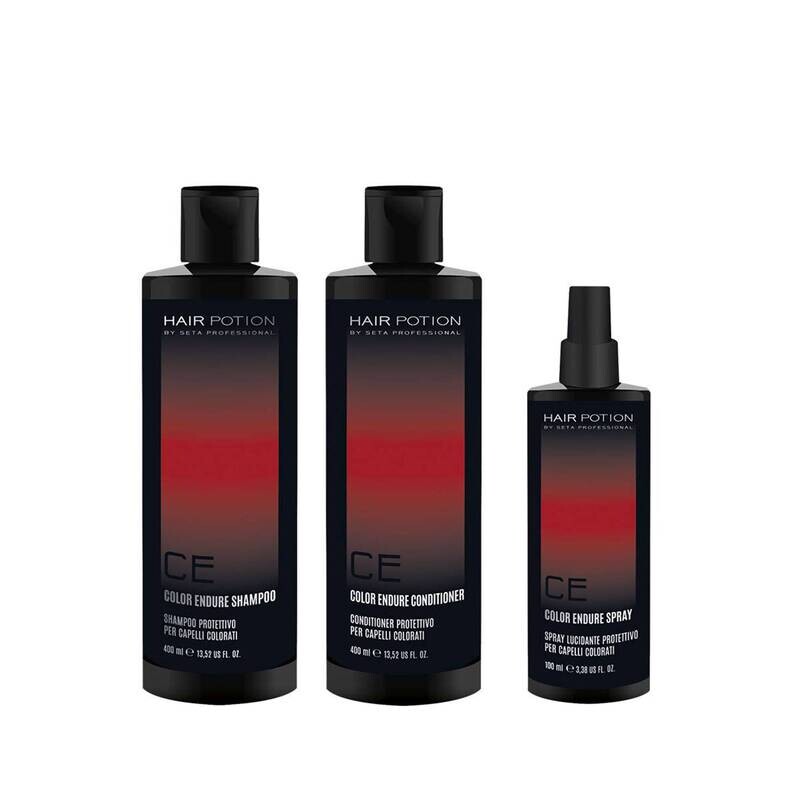 HAIR POTION KIT 3 PRODOTTI COLOR  SHAMPOO+ MASK+ SPRAY capelli colorati
