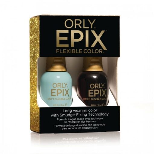 ORLY EPIX DUO COLORE CAMEO + FLEXIBLE SEALCOAT ORLY EPIX DUO COLORE CAMEO + FLEXIBLE SEALCOAT
