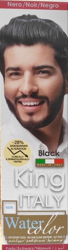 KING ITALY WATER COLOR MEN BLACK KING ITALY WATER COLOR MEN BLACK