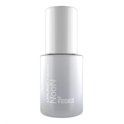 LAYLA NOON BY FEDEZ GEL POLISH SEMIPERMANENTE FADED bianco gesso