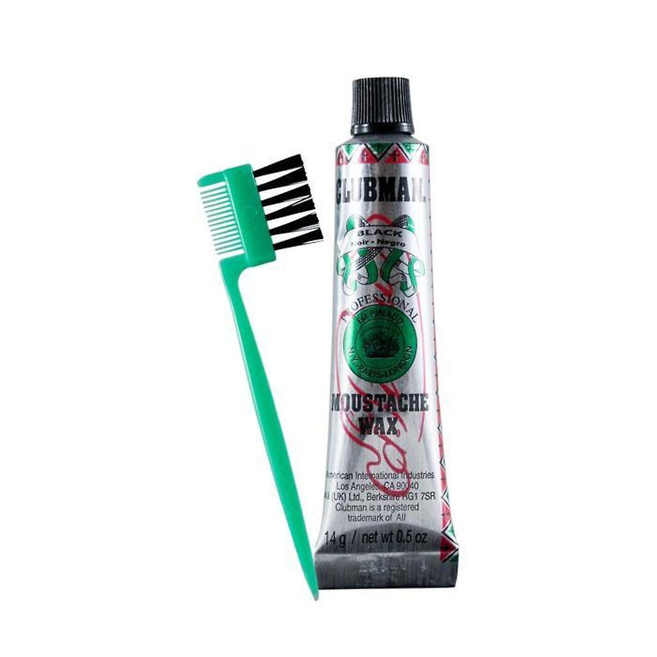 CLUBMAN  MOUSTACHE WAX BROWN 14gr