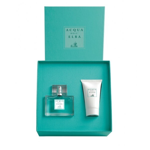 ACQUA DELL'ELBA CONFEZIONE REGALO UOMO  EDT BLU 50ml + GEL DOCCIA 50ml