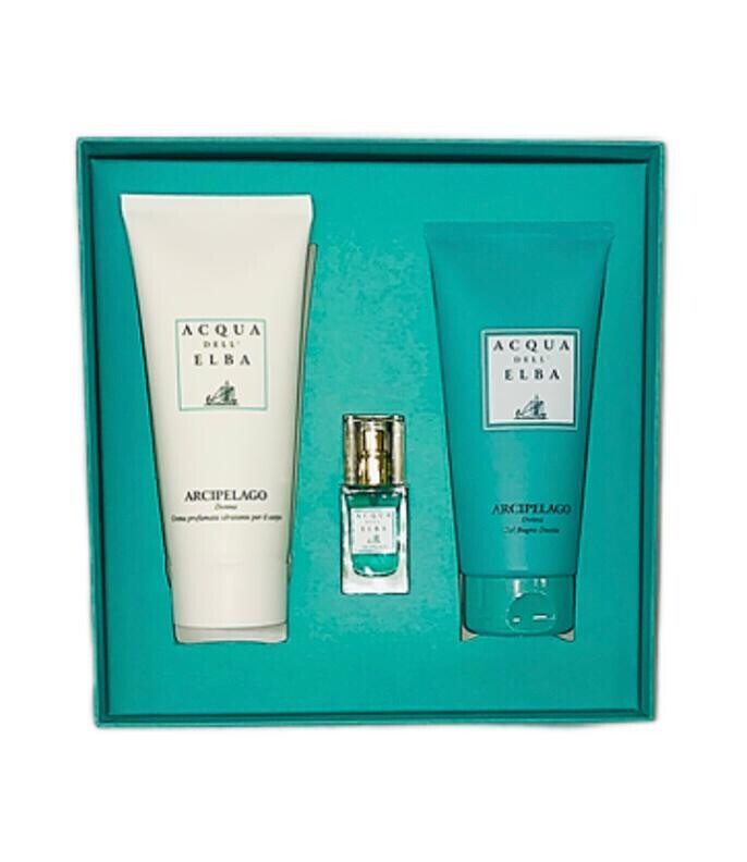ACQUA DELL'ELBA CONFEZIONE REGALO CREMA CORPO+GEL DOCCIA + EDP