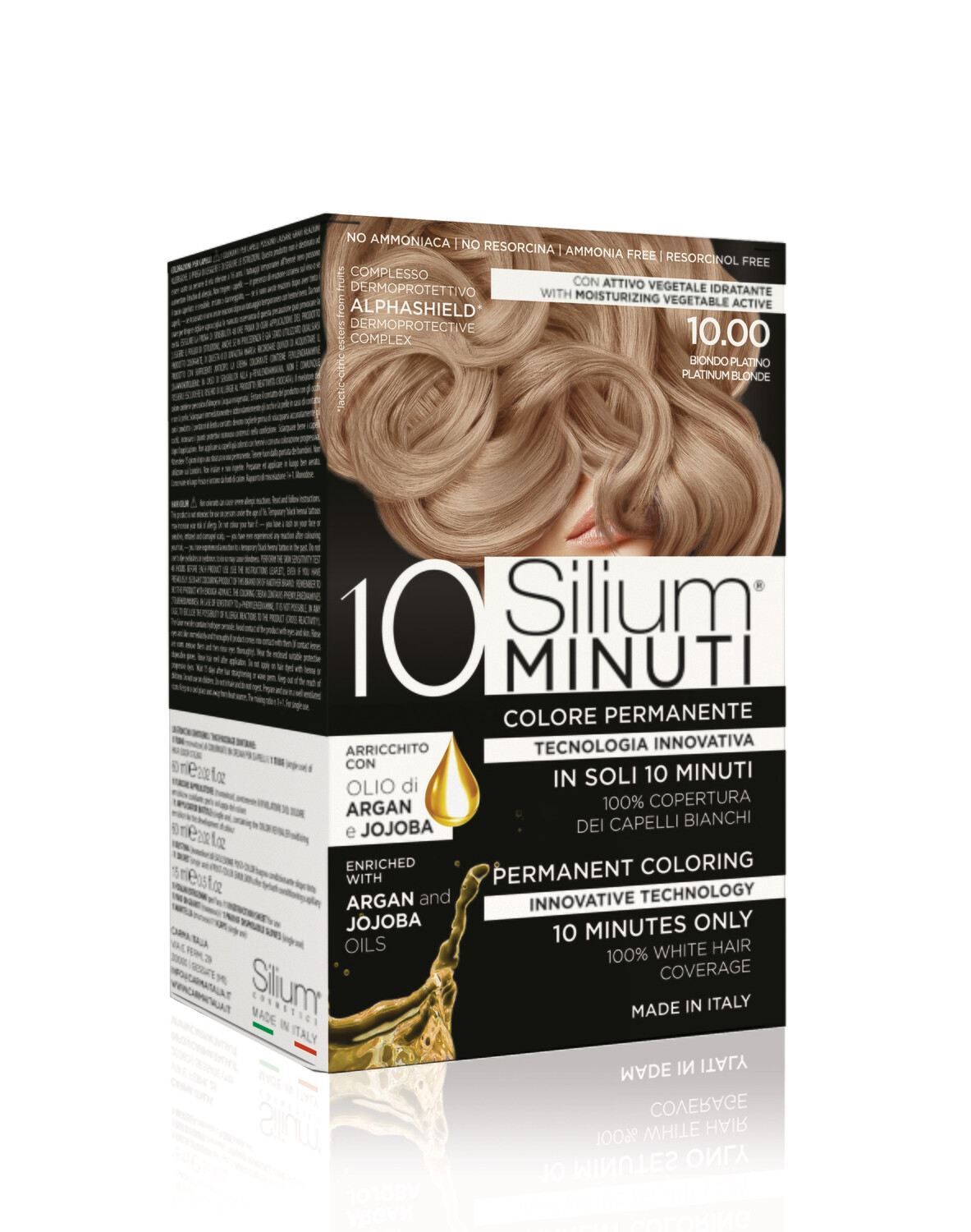 SILIUM 10 MINUTI, COLORE: BIONDO PLATINO 10