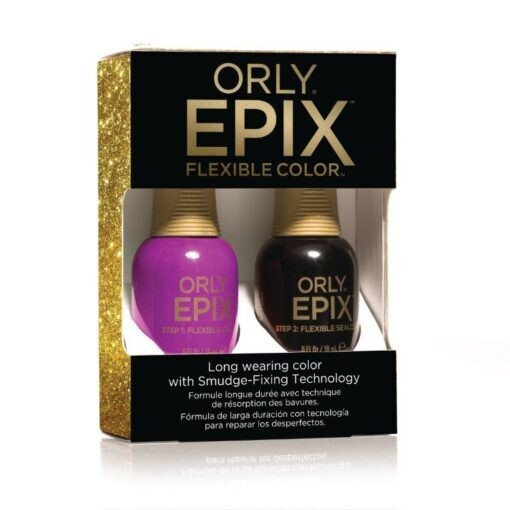 ORLY EPIX DUO SUCH A CRITIC + FLEXIBLE SEALCOAT ORLY EPIX DUO SUCH A CRITIC + FLEXIBLE SEALCOAT