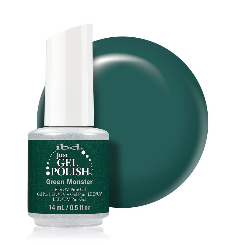 IBD JUST GEL POLISH 14ml GREEN MONSTER smalto semipermanente IBD JUST GEL POLISH 14ml GREEN MONSTER smalto semipermanente