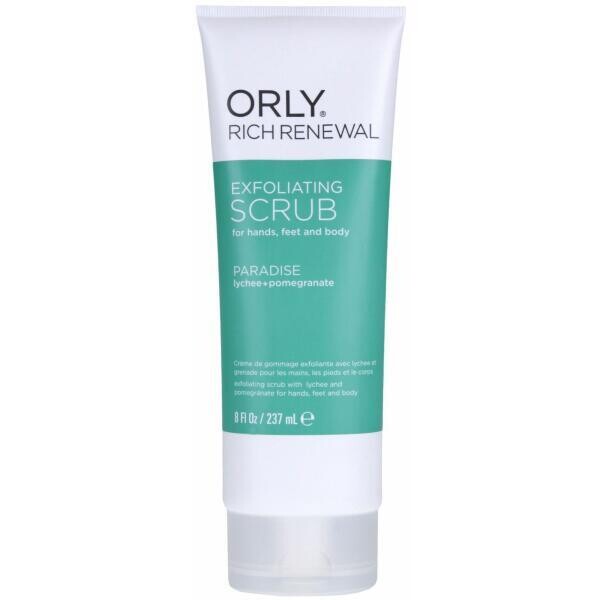 ORLY RICH RENEWAL EXFOLIATING SCRUB PARADISE 237ml ORLY RICH RENEWAL EXFOLIATING SCRUB PARADISE 237ml