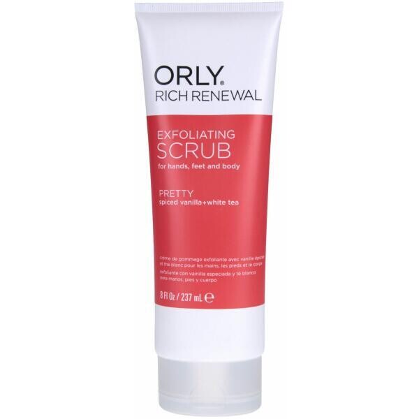 ORLY RICH RENEWAL EXFOLIATING SCRUB PRETTY 237 ml ORLY RICH RENEWAL EXFOLIATING SCRUB PRETTY 237 ml