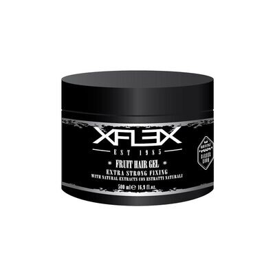 XFLEX FRUIT HAIR GEL 500ml EXTRA STRONG FIXING