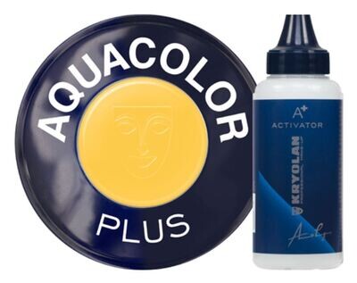 KRYOLAN AQUACOLOR PLUS CON ATTIVATORE YELLOW