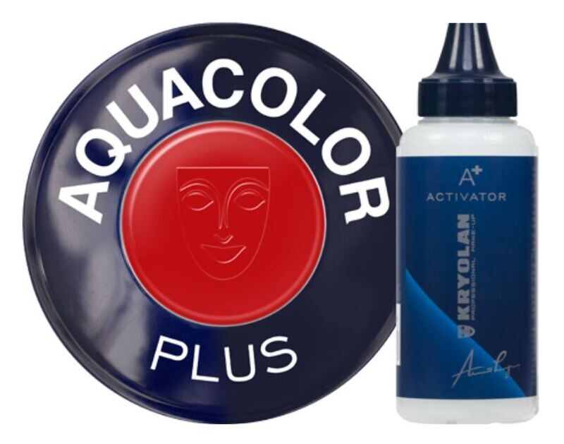 KRYOLAN AQUACOLOR PLUS CON ATTIVATORE  RED