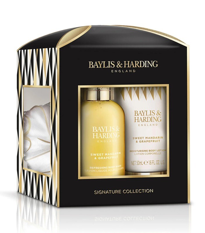 BAYLIS & HARDING SWEET MANDARINE &GRAPEFRUIT GIFT 3pz BAYLIS & HARDING SWEET MANDARINE &GRAPEFRUIT GIFT 3pz